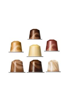 Nespresso Barista Creations Sütlü Tarif Kapsül Kahveleri Fındık Vanilya Karamel Çikolata Chiaro Scuro Corto