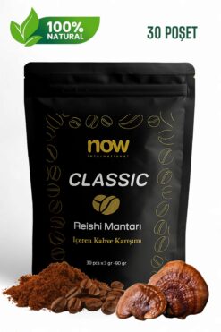Now International Now Classic Reishi Mantarlı Kahve –30 Poşet 30x3g (90 GR.)