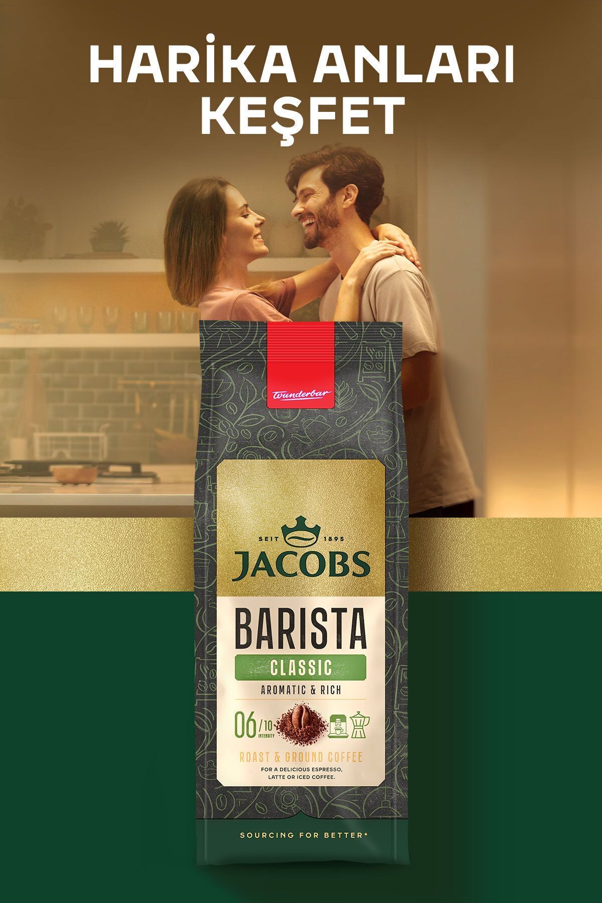Jacobs Barista Classic Filtre Kahve 200gr X 4 - Görsel 2