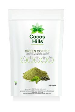 Cocos Hills Ground Green Coffee Öğütülmüş Yeşil Kahve 100 gram