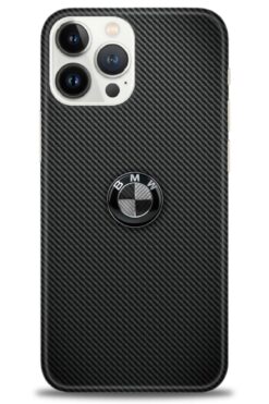 Genel Markalar iPhone 14 Pro Max Kılıf HD Baskılı Kılıf - Bmw Siyah - BeRa