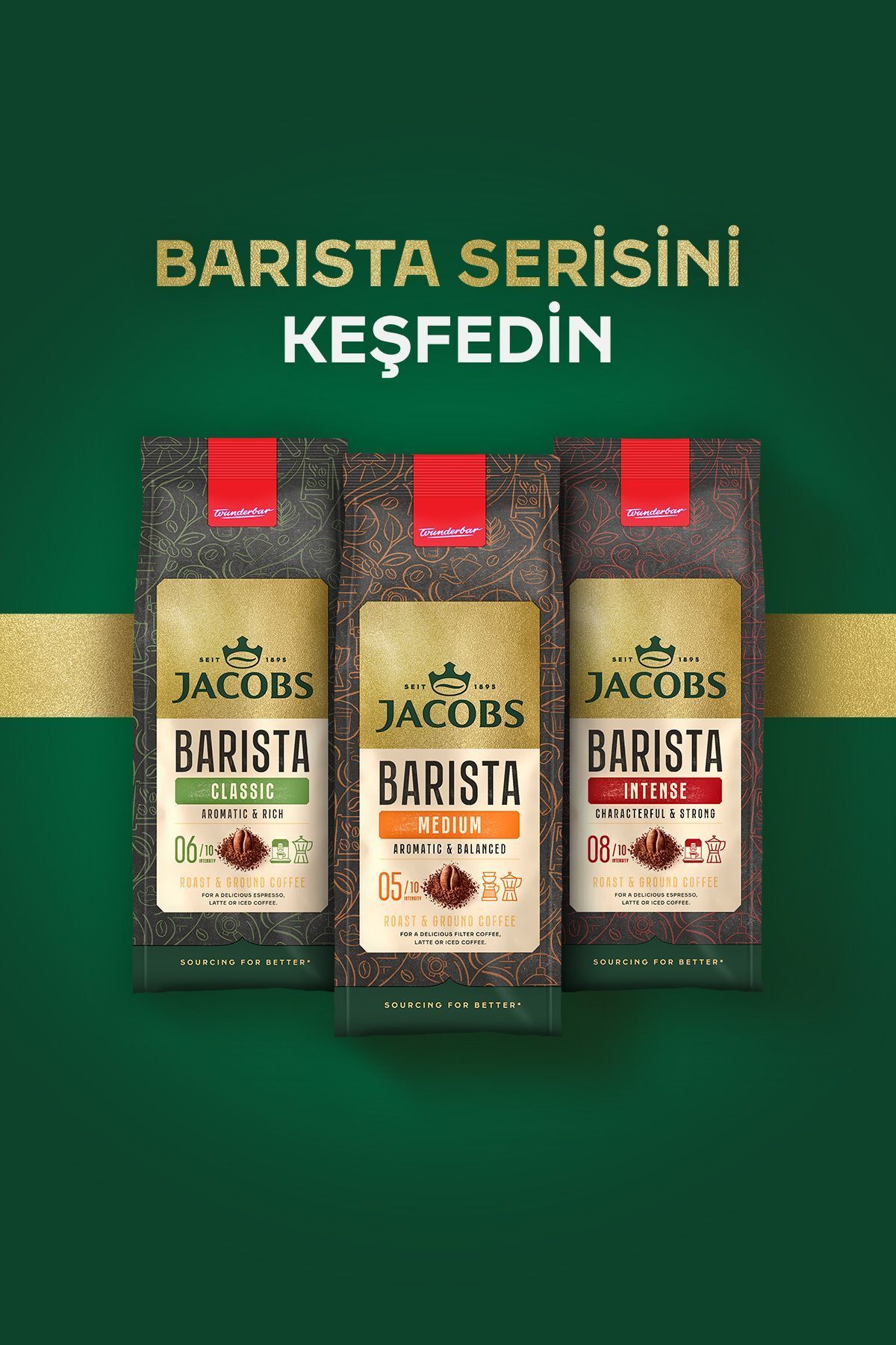Jacobs Barista Classic Filtre Kahve 200gr X 4 - Görsel 4
