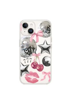 Di Aksesuar Samsung S23fe Disco Şeffaf Kılıf