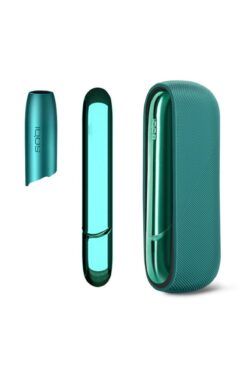 Zigver 3 In 1 Durumda Iqos Için 3.0 Tam Koruyucu Kapak Yan Kapak Ile Üst Kapağı Kabuk Iqos Için Duo Yeşil