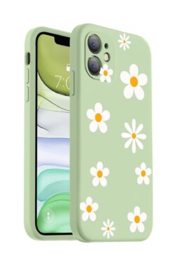 Caseji İphone 11 Uyumlu (KÖŞELİ 12 GÖRÜNÜMLÜ) İçi Kadifeli Kamera Korumalı Özel Baskılı Lansman Kılıf