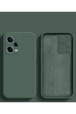 İncisoft Xiaomi Redmi Note 12 Pro 5G Uyumlu Kılıf Lansman Kadife İç Yüzeyli Yumuşak Soft Koruyucu Kapak