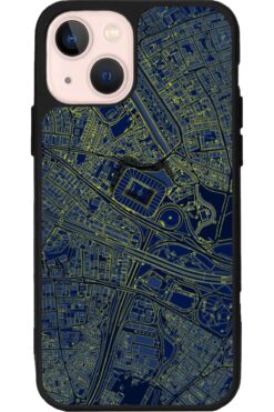 BGAKSESUAR iPhone 13 Mat Siyah uyumlu Kılıf – Yumuşak Silikon, Koruyucu, Şok Emici Kapak