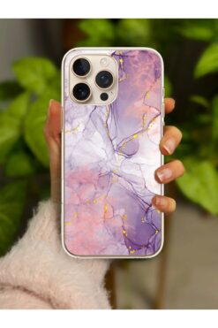 Caseji iPhone 16 Pro Uyumlu 'Baskılı Özel Tasarım' Köşe Korumalı Şeffaf Kılıf