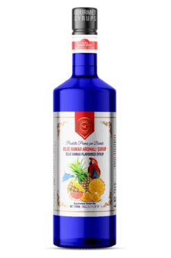 Nish Coffee Nish Blue Hawai Aromalı Şurup 700 ML - Cam Şişe