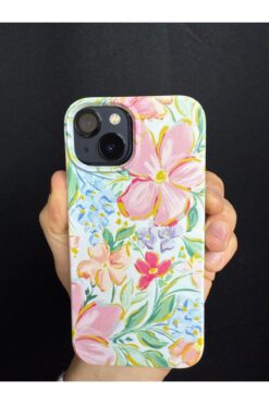 kalimera iPhone 13/14 Uyumlu Tasarım Baskılı Premium Şeffaf Kılıf