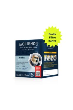 Moliendo Cuba Serrano Lavado Pratik Filtre Kahve 10x10 g