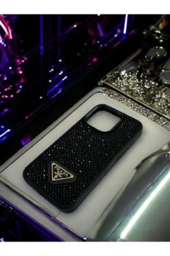 HKN İPHONE 15 PRO UYUMLU /MARKA LUXURY DİZAYN/ TAŞLI / PREMİUM TELEFON KILIFI