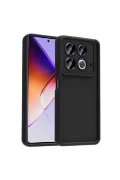 Nezih Case İnfinix Note 40 Pro Uyumlu Kamera Korumalı Parlak Stil Tasarım Kapak