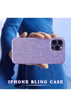 GRABONO Apple iPhone 11 Pro Max Kılıf Parlak Simli Muhteşem Görünüm, Sert ve Dayanıklı