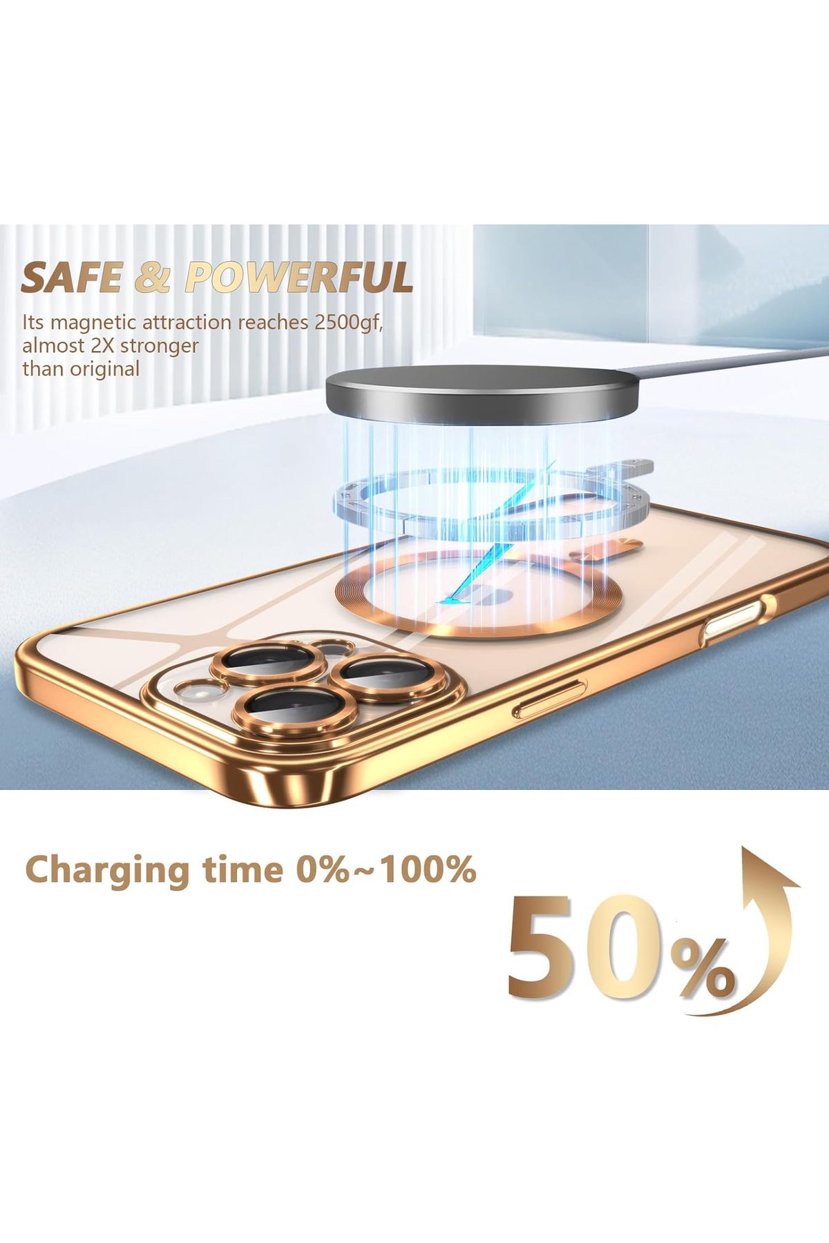 Dexmon İphone 16 Pro Uyumlu Kılıf Kamera Lens Ve Hoparlör Toz Korumalı Magsafe Şarj Özellikli Esnek Silikon - Görsel 7