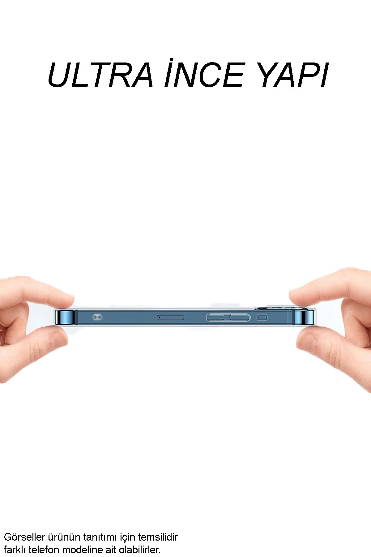 CaseWorld Tecno Camon 30 ile Uyumlu Kapak Kamera Korumalı Süper Silikon Şeffaf Kılıf - Görsel 4