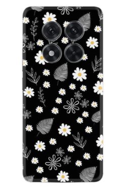 Kılıfland Xiaomi Redmi 14 Pro 5G Kılıf Boutique Baskılı Resimli Papatyalar ve Yaprak Pcode -078