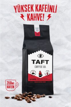 TAFT Coffee Co. Taft Yüksek Kafeinli Filtre Kahve 500gr. (FRENCH PRESS IÇİN ÖĞÜTÜLMÜŞ)