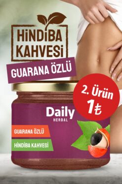 Daily Herbal Guarana Özlü Hindiba Kahvesi 1 Aylık 60 Kullanım 150gr