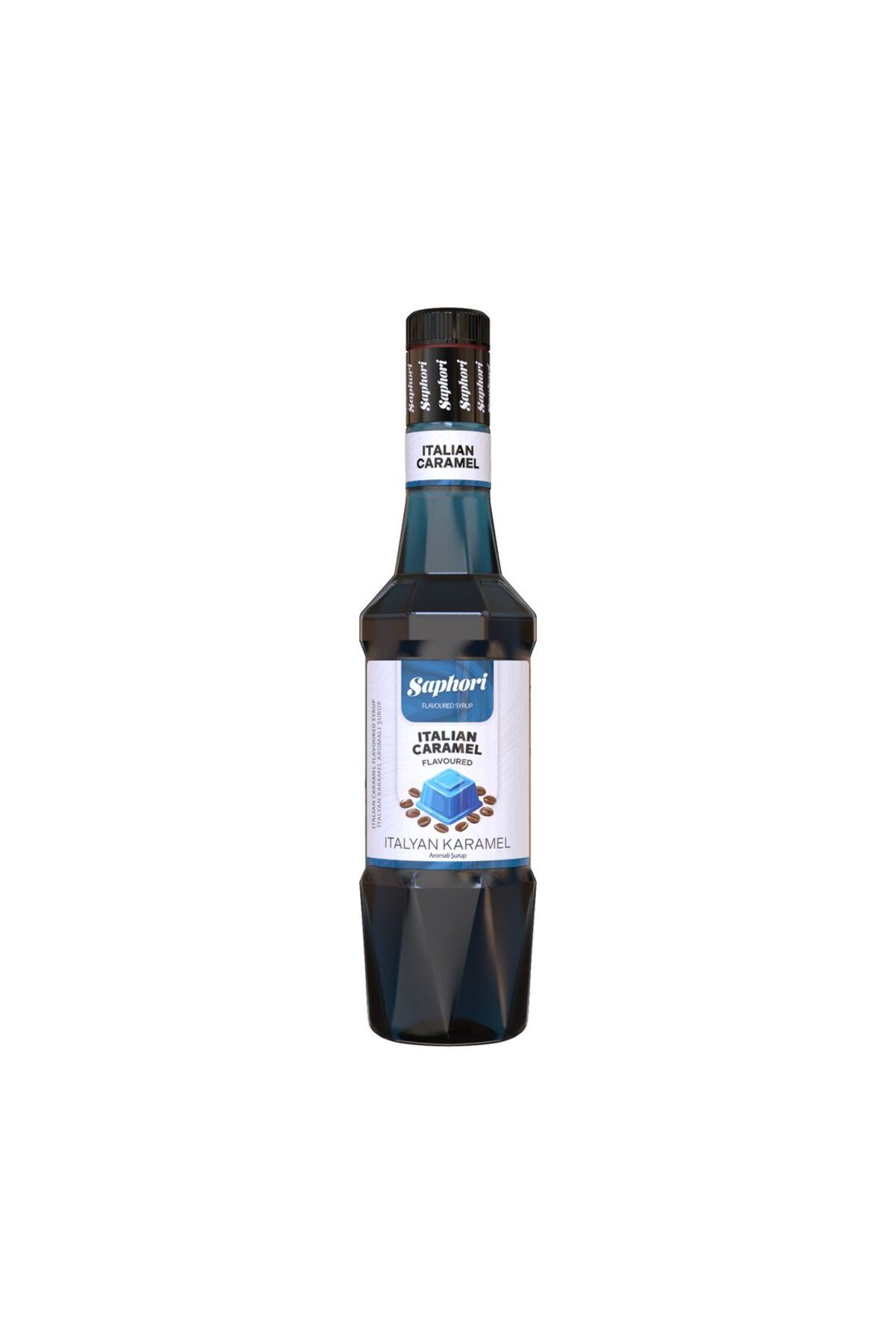 Saphori İtalyan Karamel Aromalı Kokteyl Şurubu Italian Caramel Kahve Şurubu 700 ml