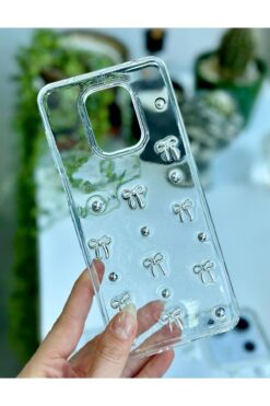 Go Aksesuar Xiaomi Redmi Note 9s - Redmi Note 9 Pro Uyumlu 3d Mini Fiyonk Tasarımlı Oyuncaklı Silikon Kılıf