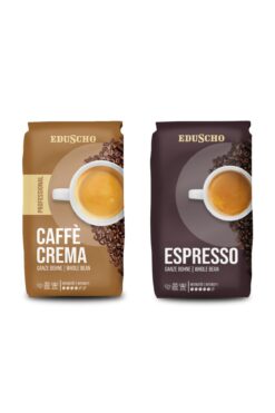 Tchibo Eduscho Espresso Prof. Çekirdek Kahve 1 Kg + Eduscho Caffe Crema Prof. Kahve 1 Kg
