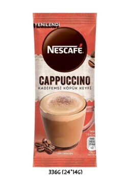 Nescafe Cappuccino Kadifemsi Köpük Keyfi Toz Karışım 24*14g