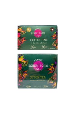 ECHER FORM Echer Ikili Ürün Jel Hediyeli Kahve(30) Detox (60)