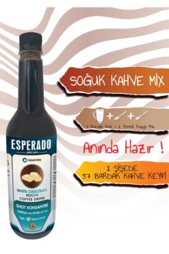 ESPERADO Beyaz Çikolata Aromalı Hazır Soğuk Kahve Mix 750 ml
