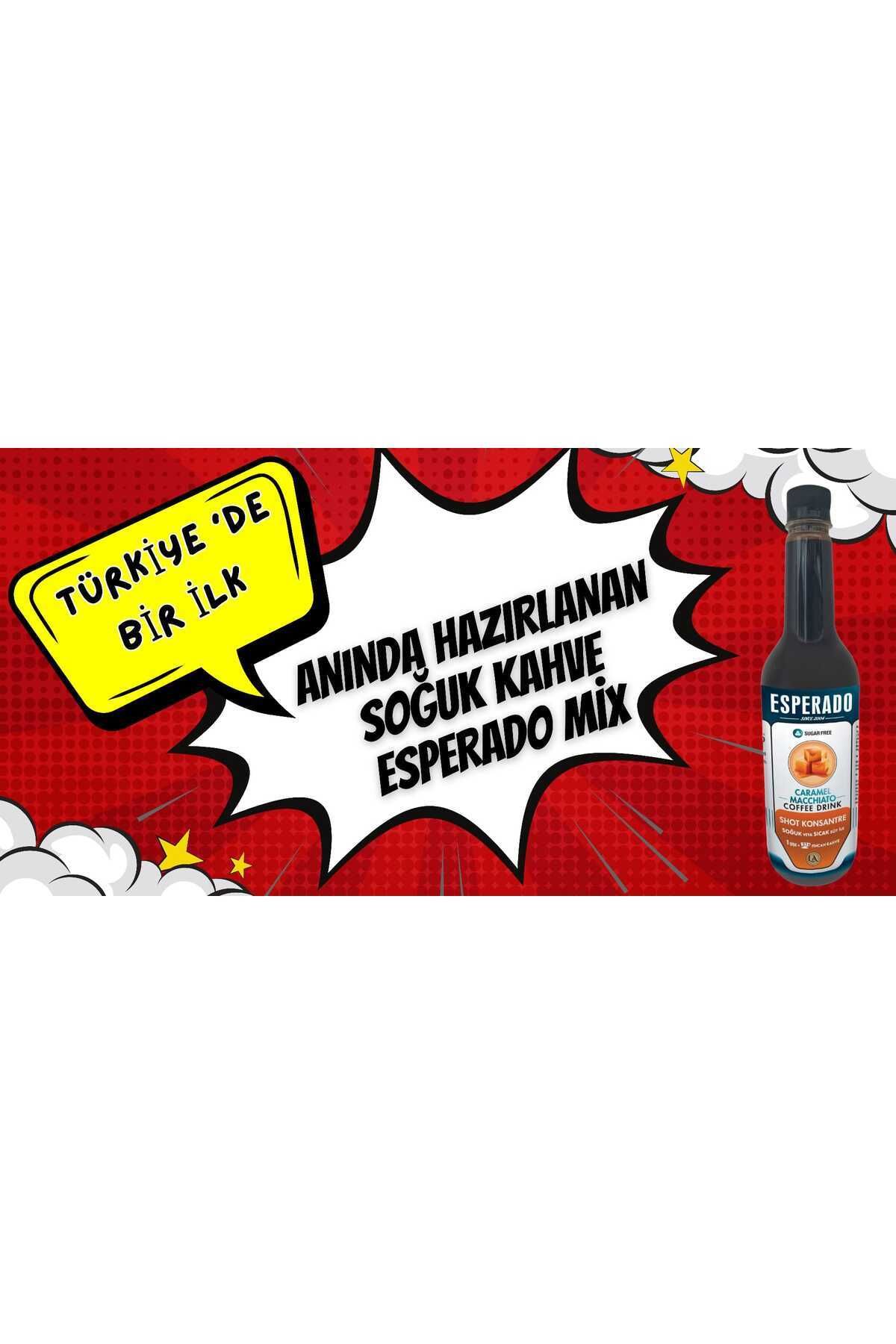 ESPERADO Beyaz Çikolata Aromalı Hazır Soğuk Kahve Mix 750 ml - Görsel 6