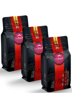 Anisah Coffee Kenya %100 Arabica Premium Filtre Kahve 3x250g | Orta Kavrulmuş (MEDİUM ROAST)