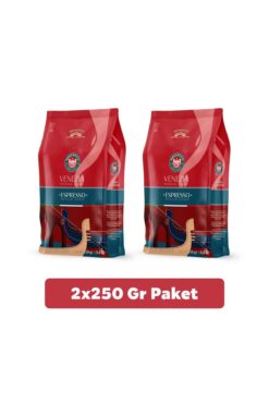 Mare Mosso Caffe ê Vendite Espresso Venezia Blend 2X250 Gr. (ÇEKİRDEK VEYA ÖĞÜTÜLMÜŞ) Kahve