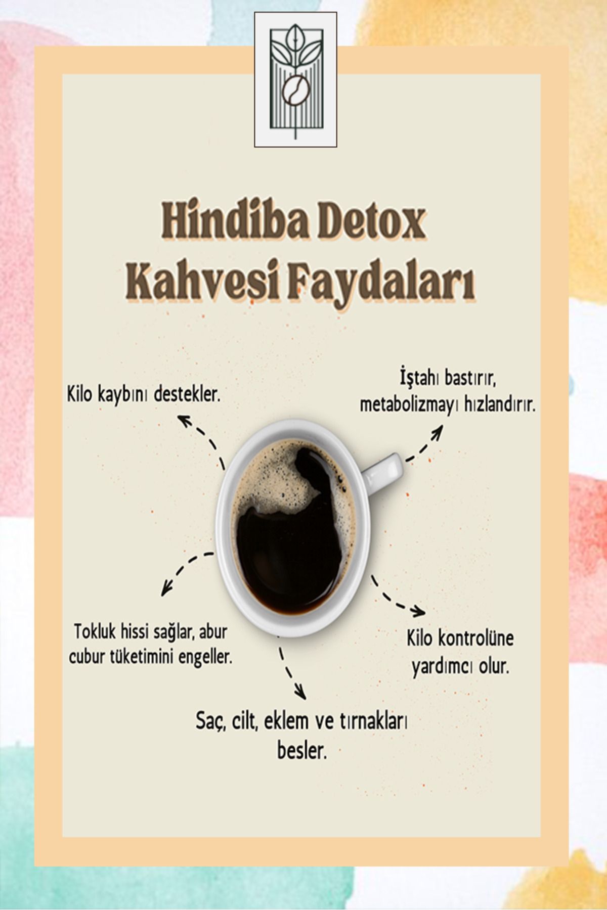 Mel and Mira Premium Hindiba Detox Kahvesi 100g, Chicory Detox Coffee - Görsel 4