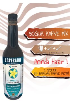 ESPERADO Hazır Vanilya Aromalı Soğuk Kahve 750 ml