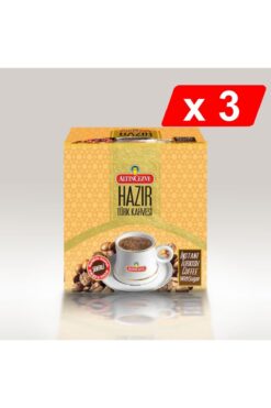 Altıncezve Hazır Türk Kahvesi Şekerli (20 Adet x 11 Gr) x 3 Paket