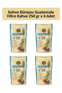 Kahve Dünyası Guatemala Filtre Kahve 250 gr X 4 Adet