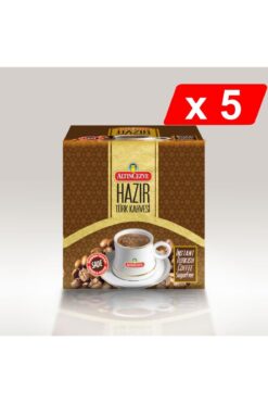 Altıncezve Hazır Türk Kahvesi Sade (20 Adet x 7 Gr) x 5 Paket