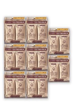 Mehmet Efendi Tek Içimlik Türk Kahvesi 12x6gr - 8 Adet