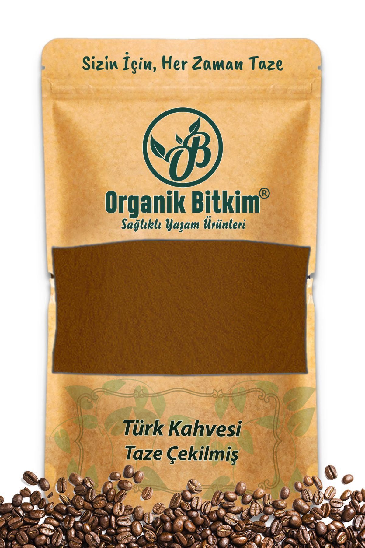 OB Organik Bitkim Türk Kahvesi - Taze Çekilmiş 700 gr