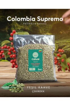 Catuai Premium Supremo Yeşil Kavrulmamış Kahve 5 Kg