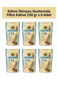 Kahve Dünyası Guatemala Filtre Kahve 250 gr x 6 Adet