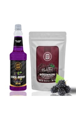 By Tüfekçi Berry Hibiskus Konsantresi 750ml Ve %100 Natural Böğürtlen Kurusu 50gr