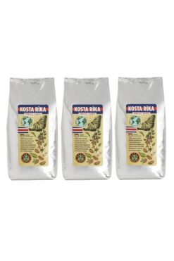 Kahve Dünyası Kosta Rika Yöresel Çekirdek Filtre Kahve 3 Adet 1kg