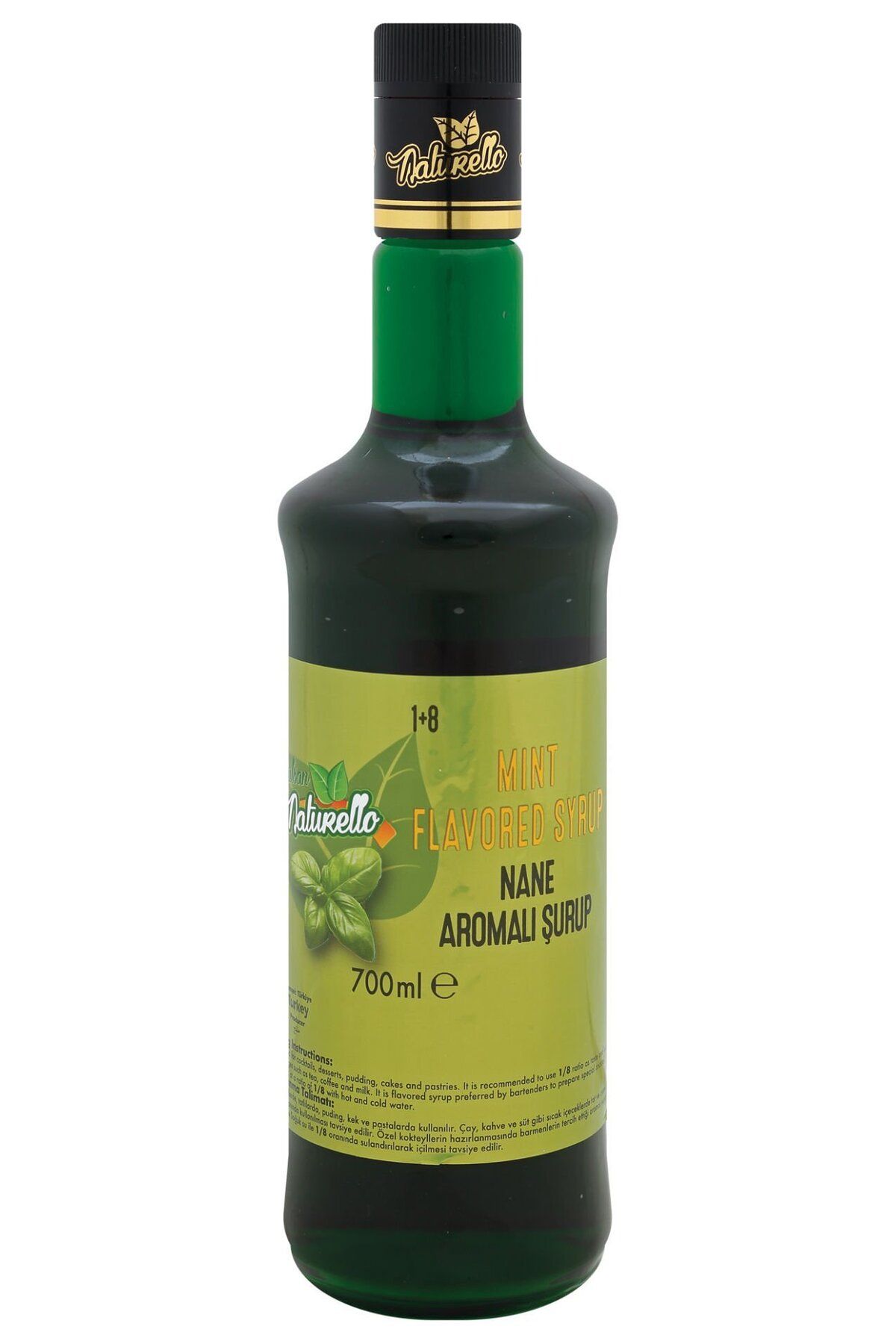 Mare Mosso Caffe ê Vendite Naturello Nane Aromalı Şurup 700 ml