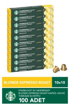 Starbucks By Nespresso Blonde Espresso Kapsül Kahve 10 X 10 adet