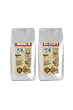 Kahve Dünyası Kolombiya Yöresel Filtre Kahve Çekirdek 2 Adet 1kg