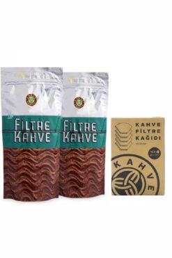 Kahve Dünyası Filtre Kahve 250 gr 2 Adet Ve Kahve Dünyası Filtre Kagıdı No:4