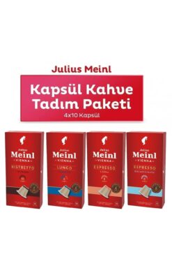Julius Meinl Nespresso Kapsül Tadım Paketi