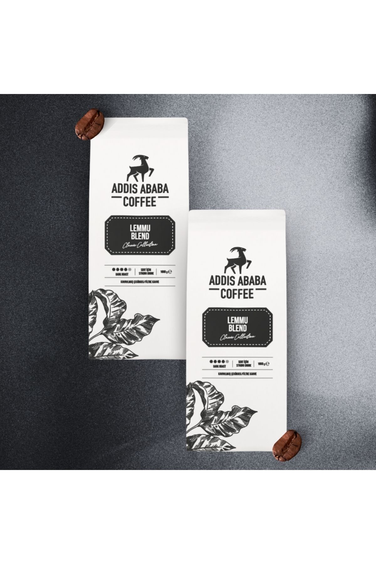 Addis Ababa Coffee Lemmu Blend Kahve 1000 Gr X 2 Adet