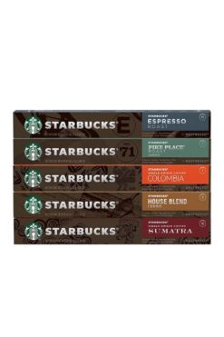 Nestle Starbucks Nespresso Uyumlu Kapsül Kahve Seti, House, Sumatra, Espresso, Pike Ve Colombia